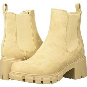 MADDEN GIRL Tessa Lug Sole Chelsea Booties 9.5